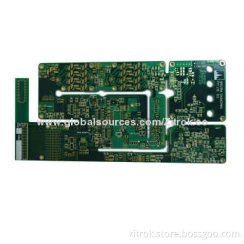 Substrate FR4 4 Layers PCB, 1oz Copper 1.6mm Board Thickness